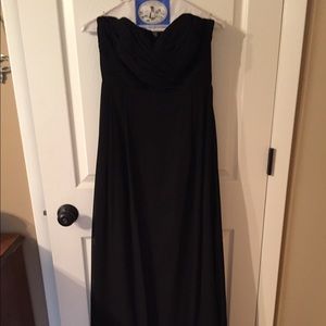 Bill Levkoff Black Gown. Worn once! Size 8